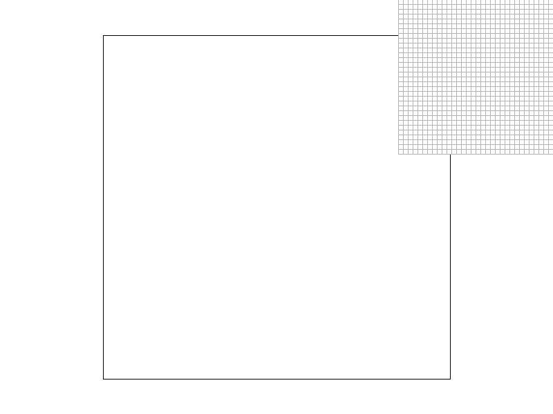Regular grid sampling misses the narrow black bands
